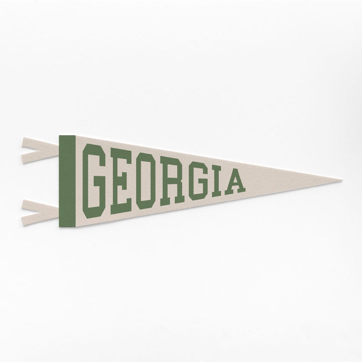 Georgia Varsity Felt Pennant
