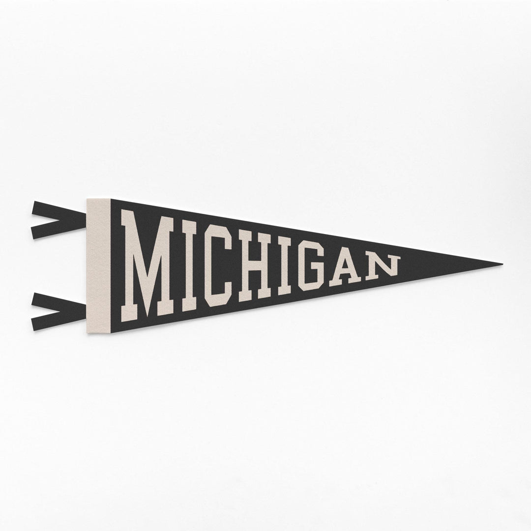 Michigan Varsity Felt Pennant