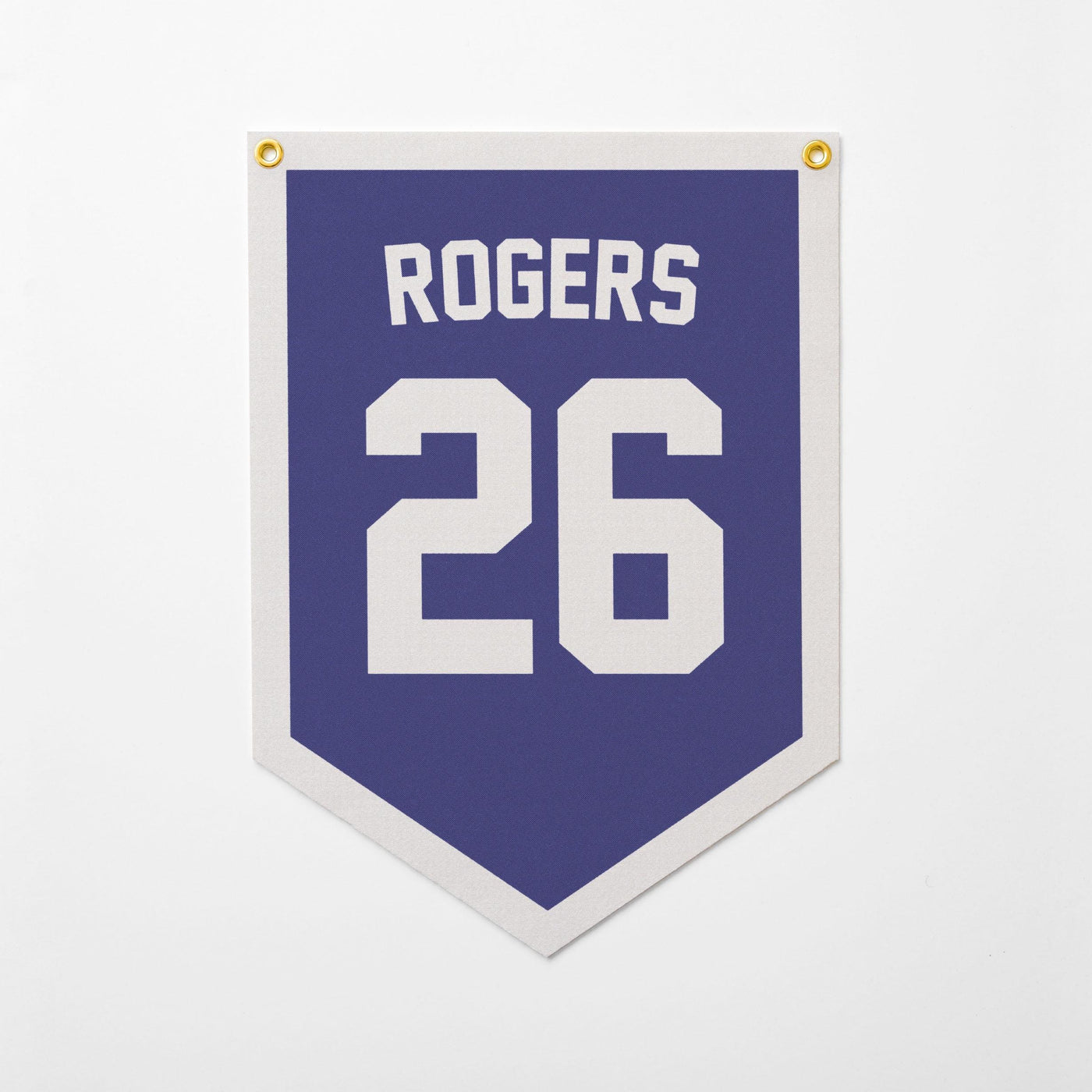 Custom Sports Jersey Style Felt Camp Banner