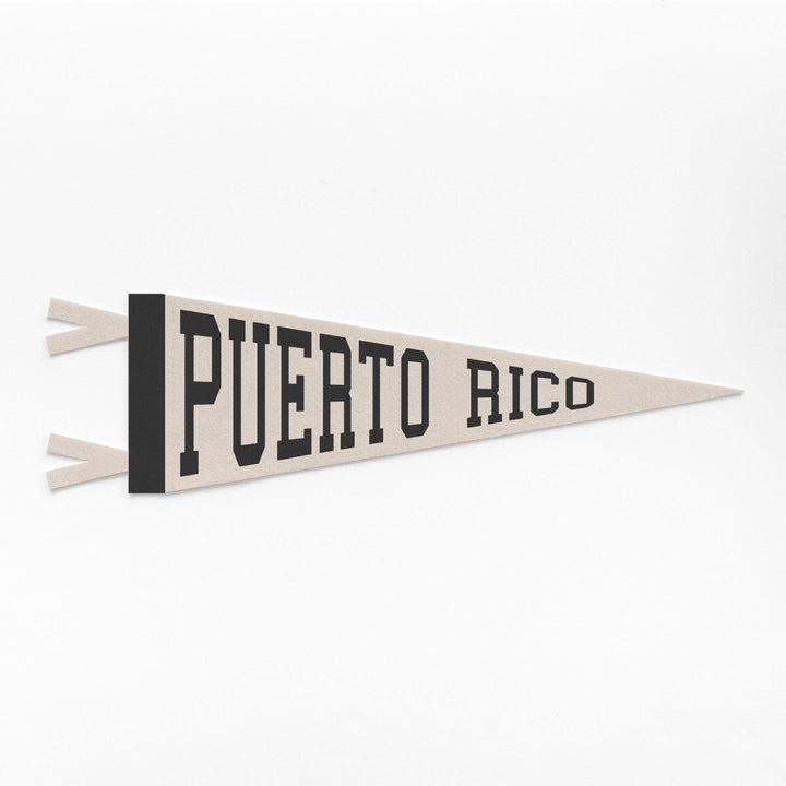 Puerto Rico Varsity Felt Pennant