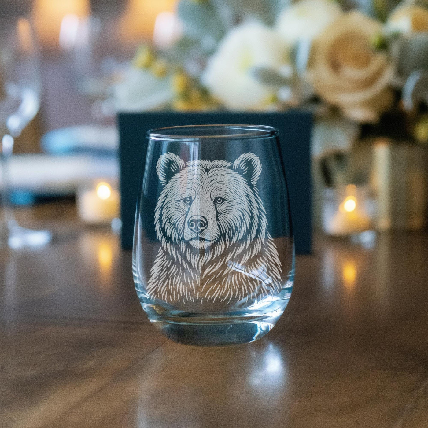 Bear Head Glasses