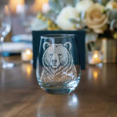 Bear Head Glasses