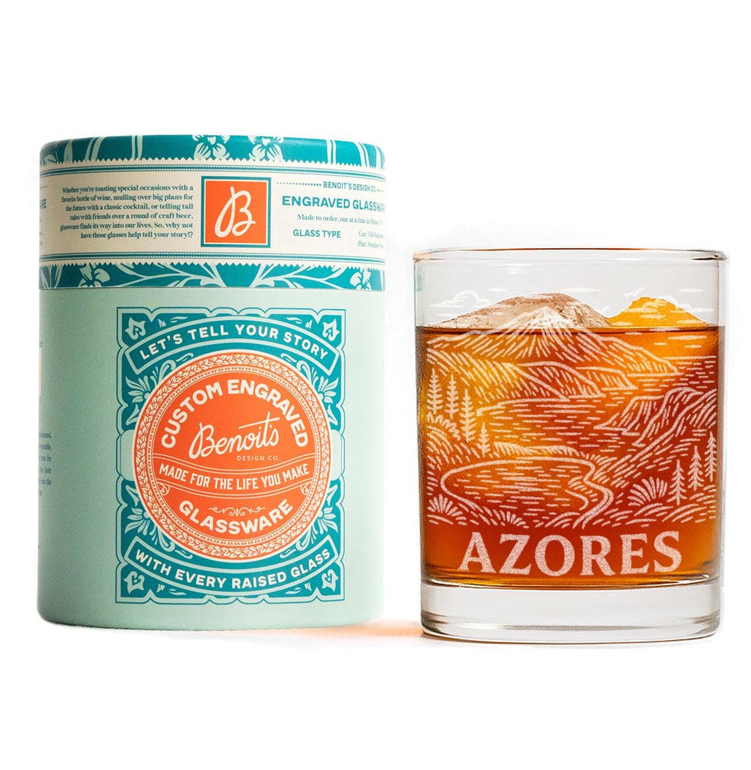 Azores Portugal Glasses