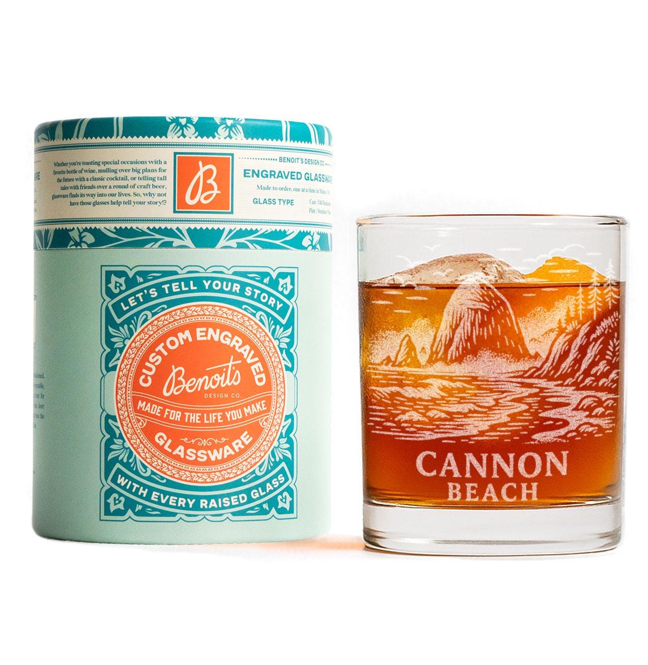 Cannon Beach, Oregon Glass