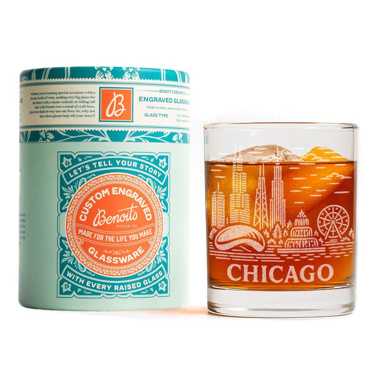 Chicago Illinois Glasses