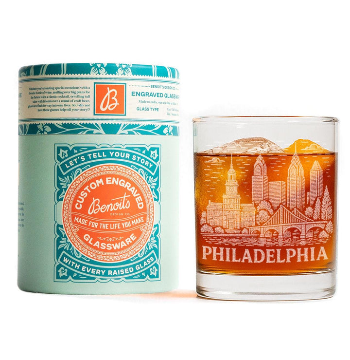 Philadelphia Pennsylvania Glasses