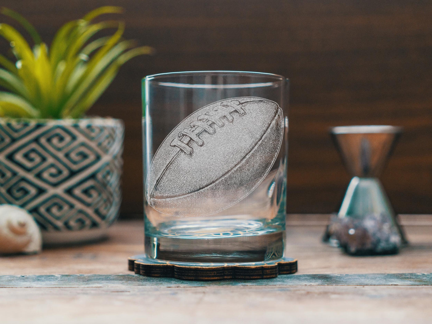 Football Glasses | Sports Themed Whiskey, Wine & Beer Glassware, Football Athlete  Drinkware Gift, Game Day Drinkware, Football Fan Gift