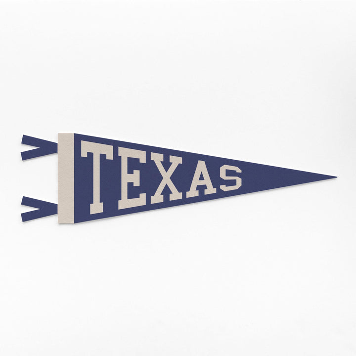 Texas Varsity Felt Pennant