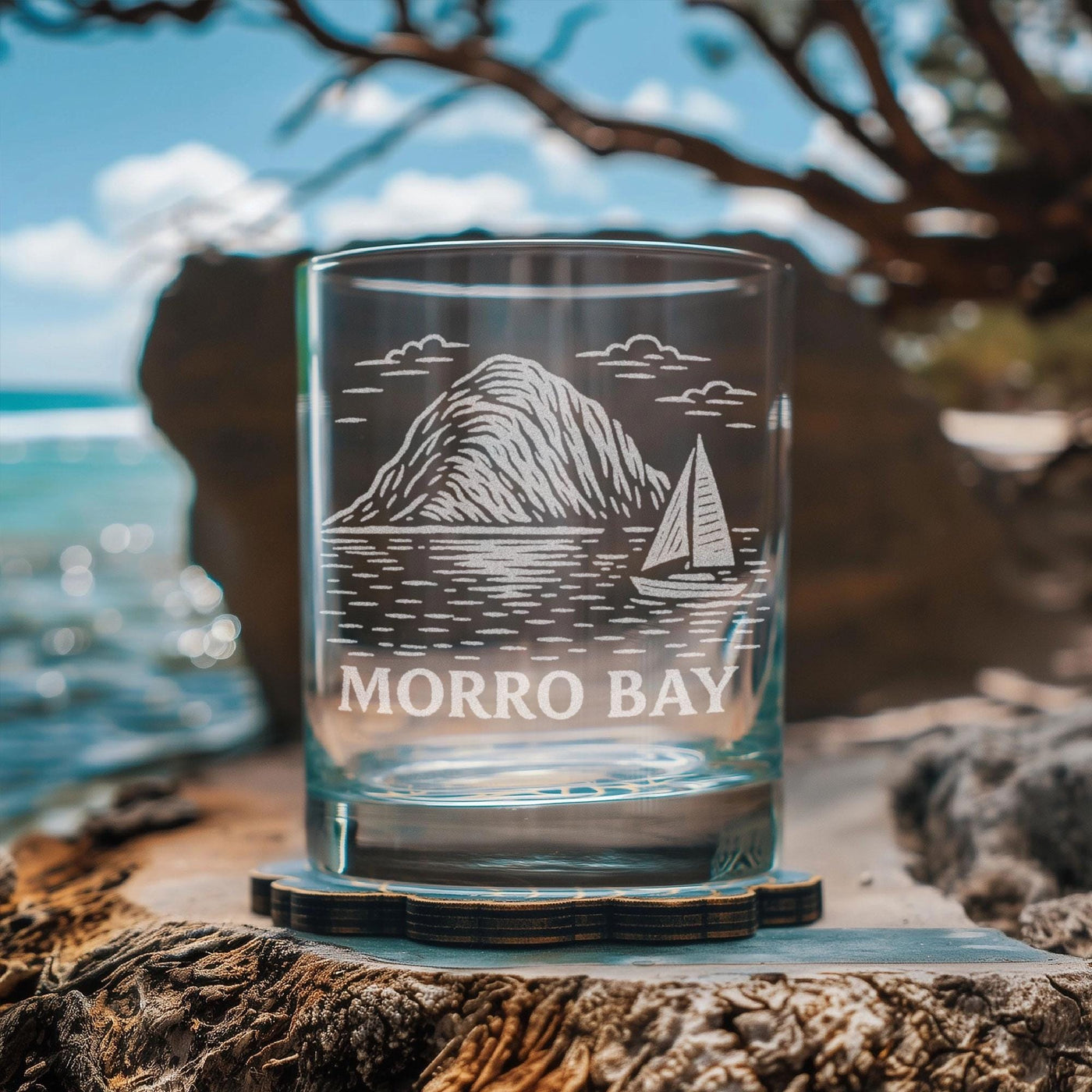 Morro Bay California Glass