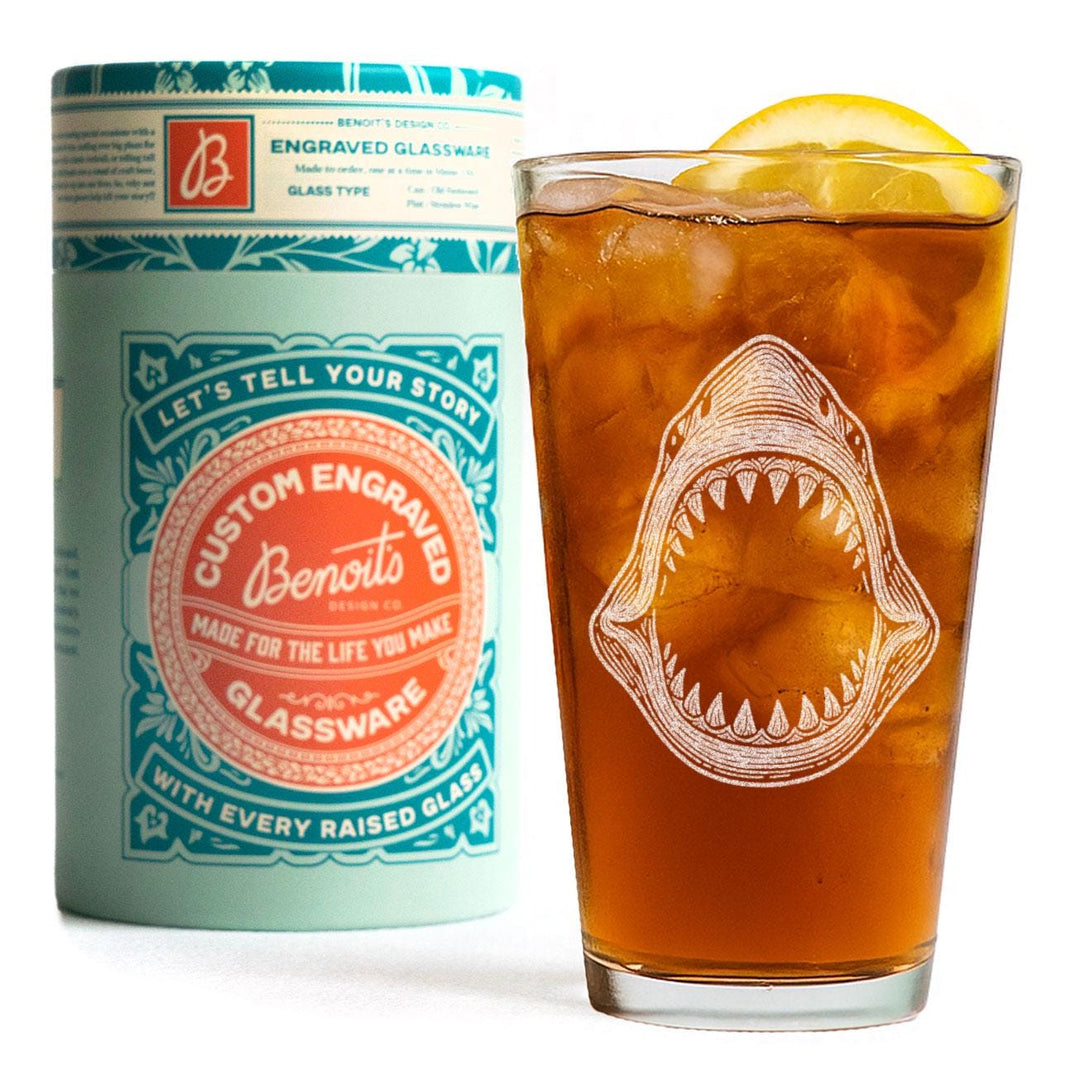 Shark Jaw Glasses