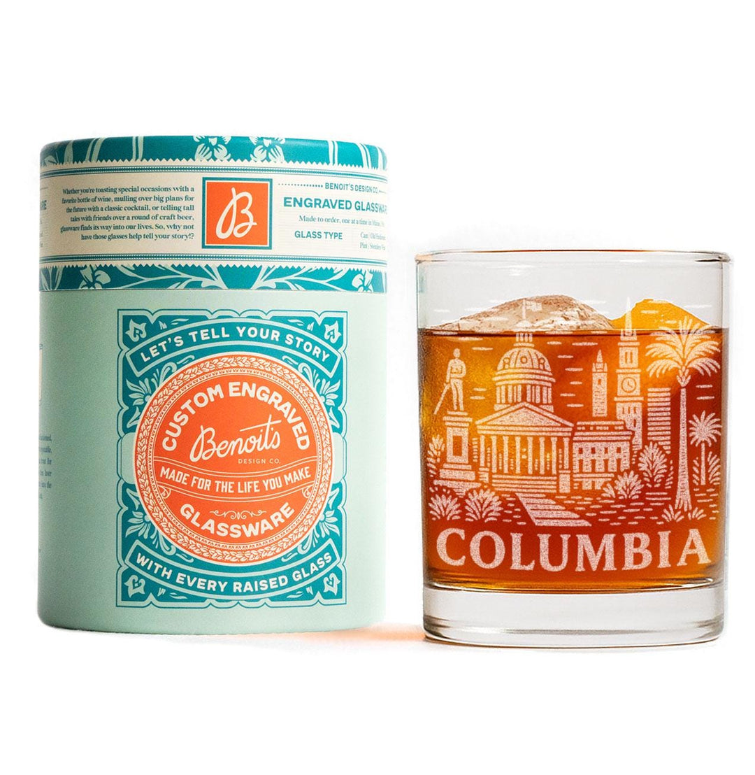 Columbia South Carolina Glasses