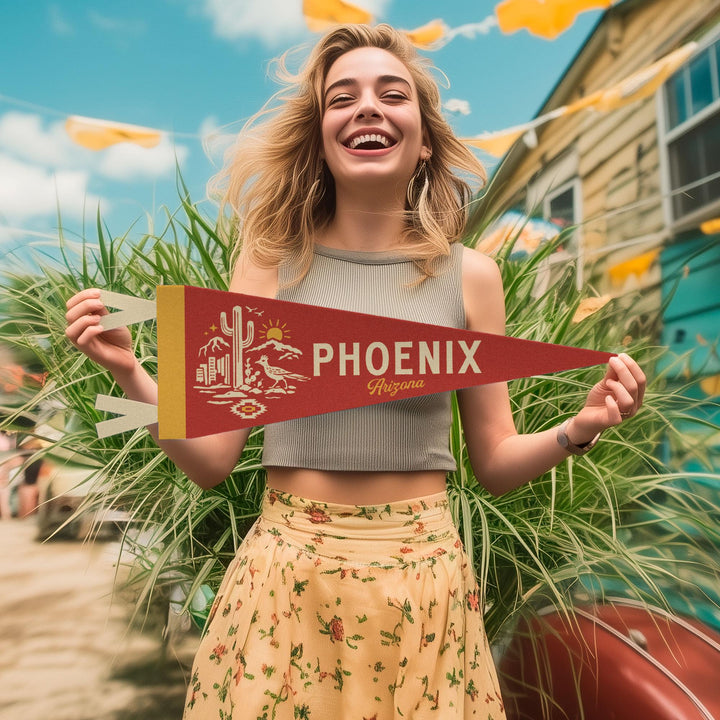 Phoenix Arizona Felt Pennant