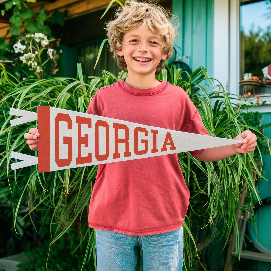 Georgia Varsity Felt Pennant