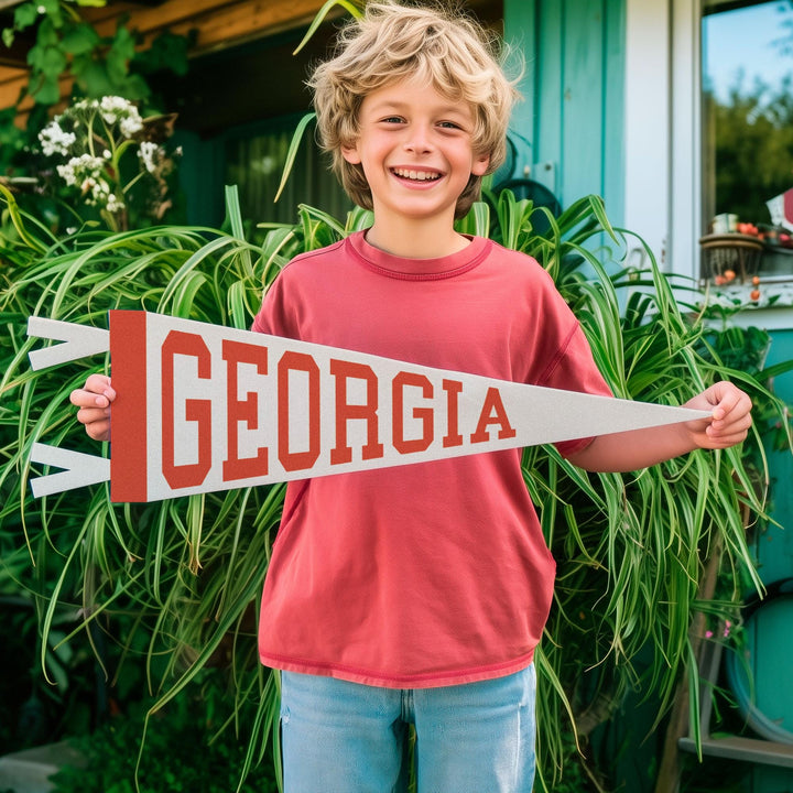 Georgia Varsity Felt Pennant