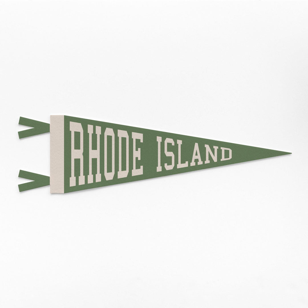 Rhode Island Varsity Felt Pennant