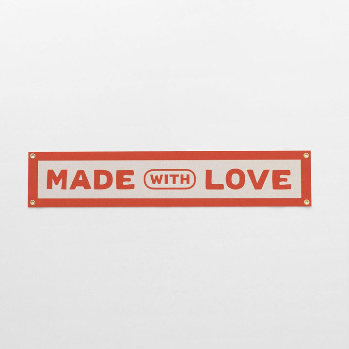 Made With Love Felt Banner