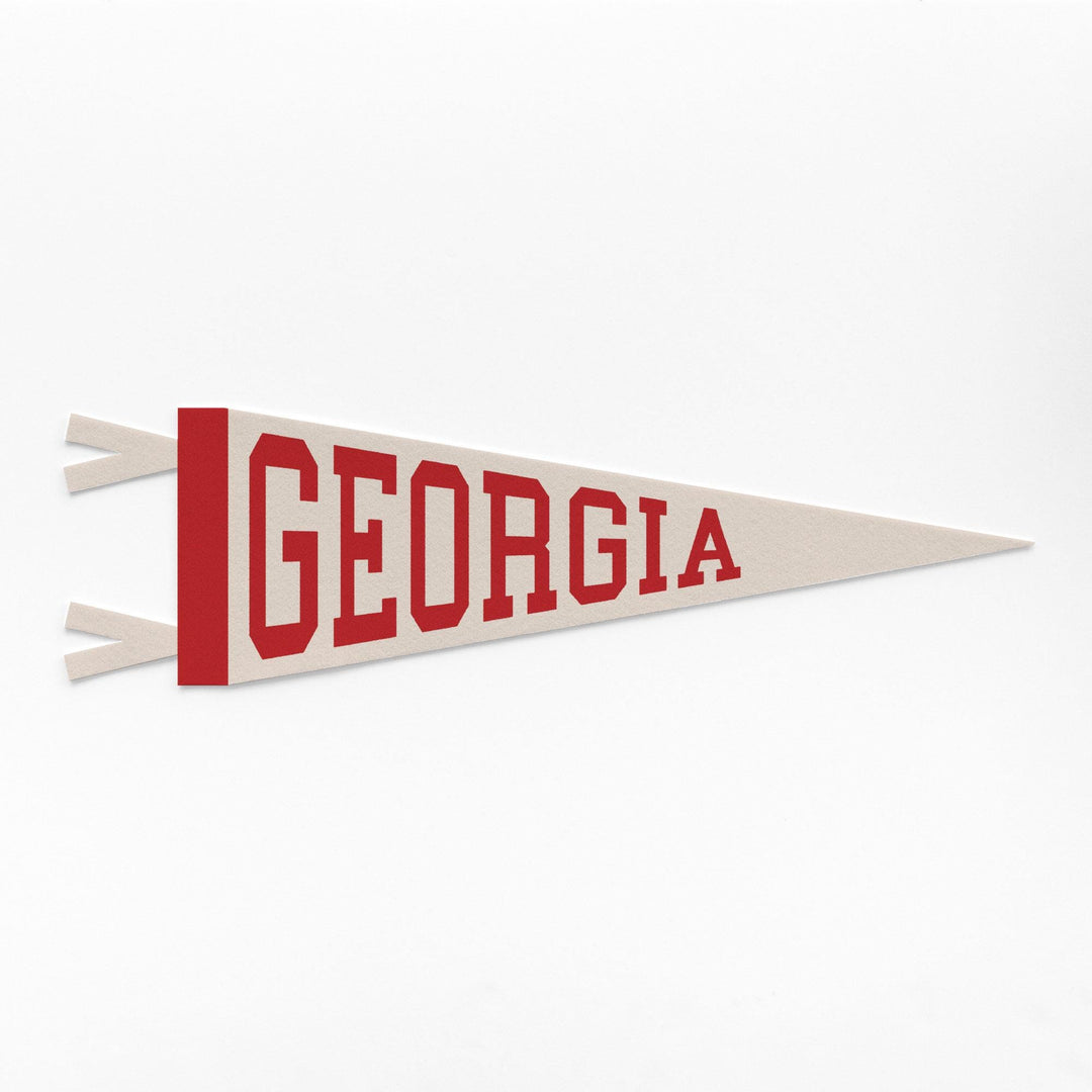 Georgia Varsity Felt Pennant