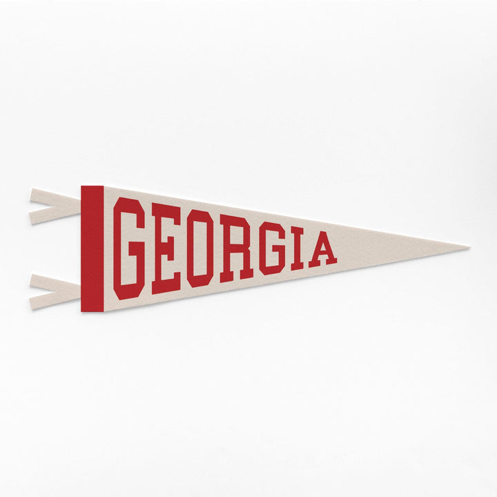 Georgia Varsity Felt Pennant