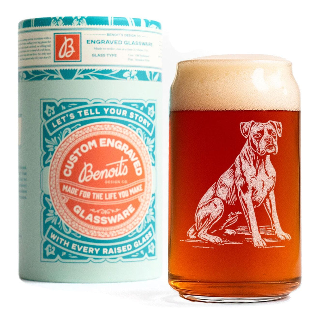 Boxer Customizable Dog Glasses