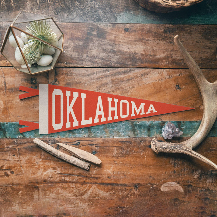 Oklahoma Varsity Felt Pennant