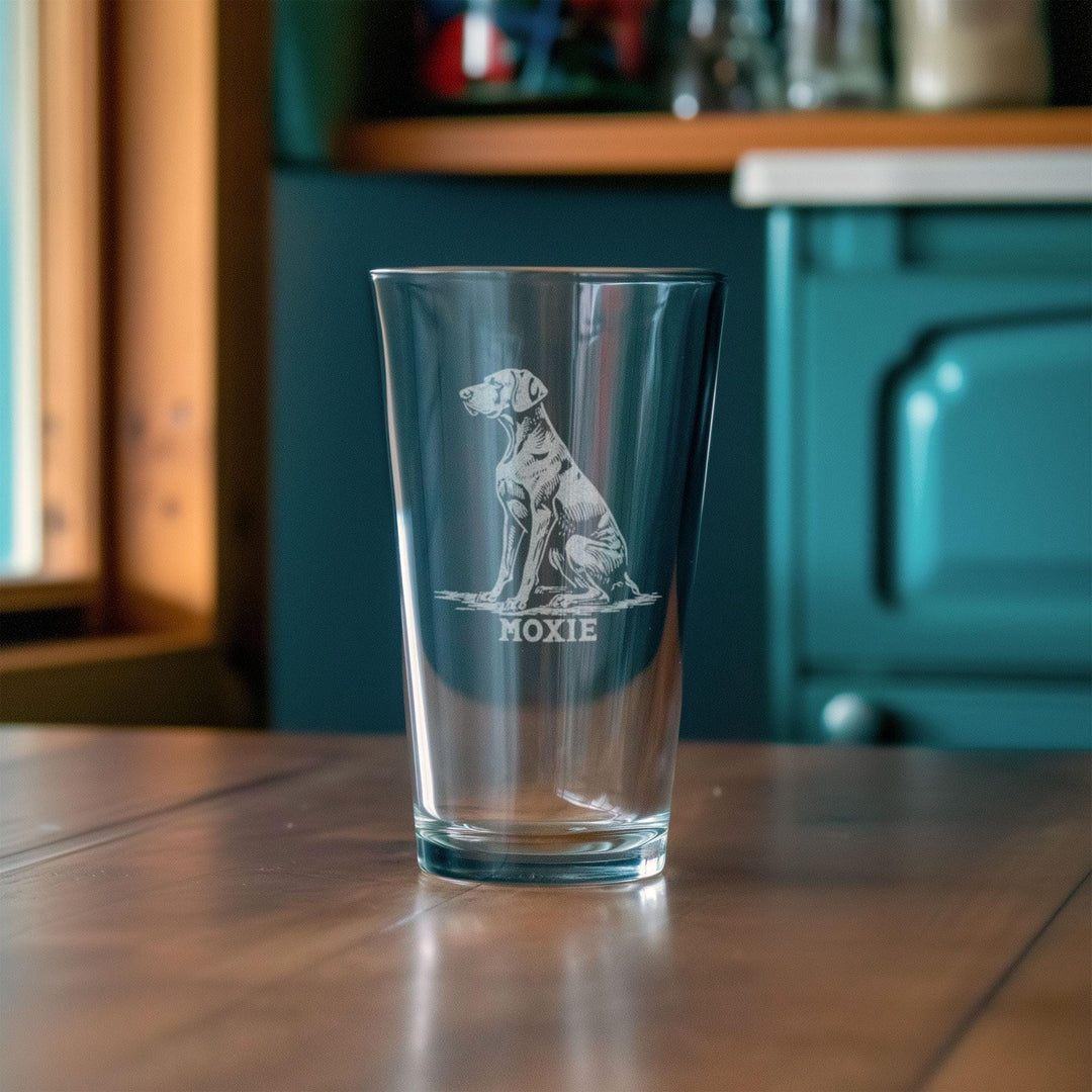 Vizsla Customizable Dog Glasses