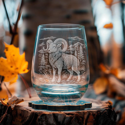 Bighorn Ram Glass