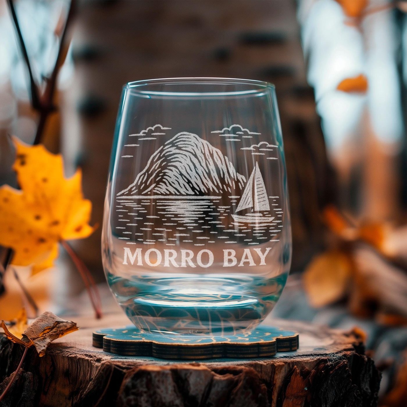 Morro Bay California Glass