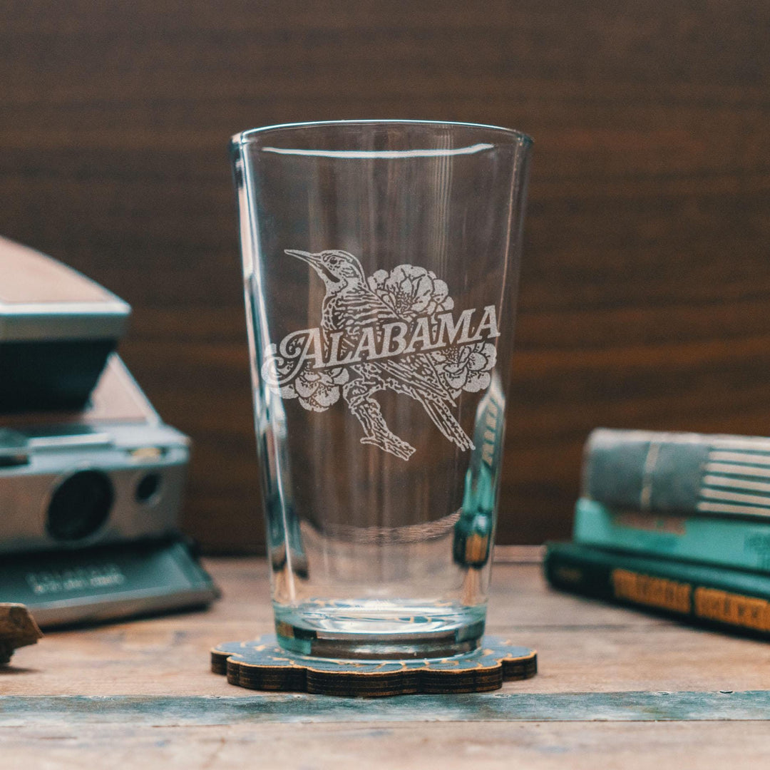 Alabama State Bird Glasses