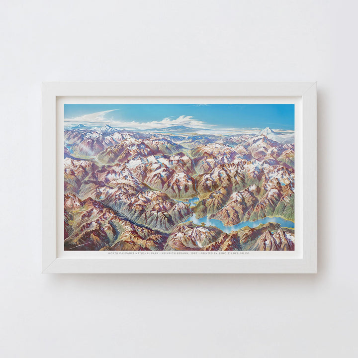 North Cascades National Park Historic Art Print