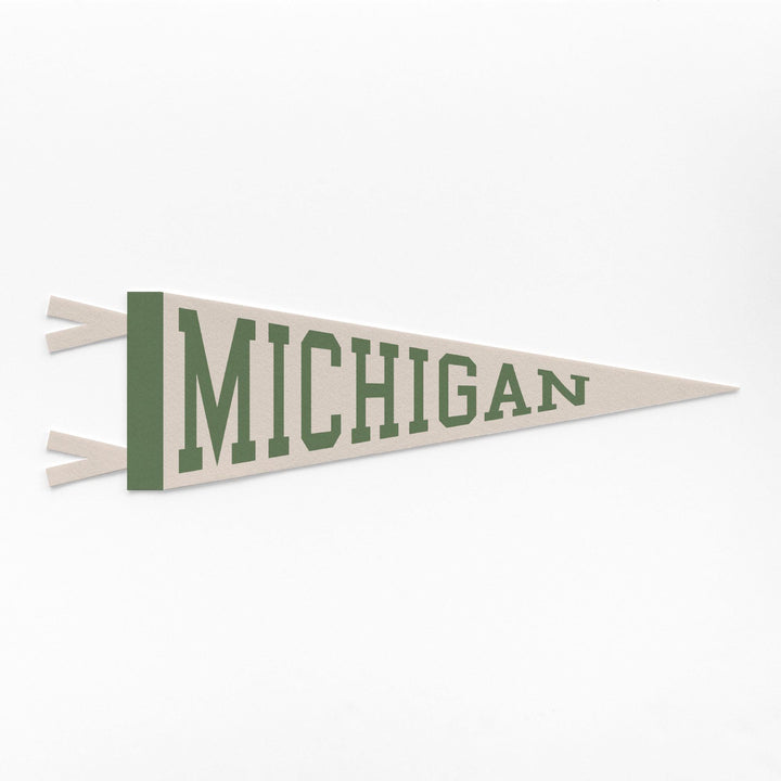Michigan Varsity Felt Pennant