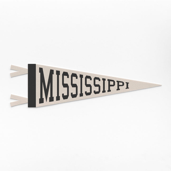 Mississippi Varsity Felt Pennant
