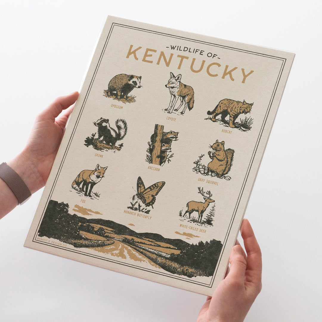 Kentucky Wildlife Print