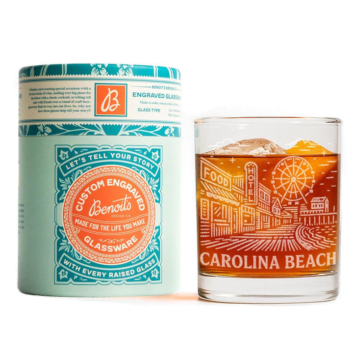 Carolina Beach North Carolina Glasses