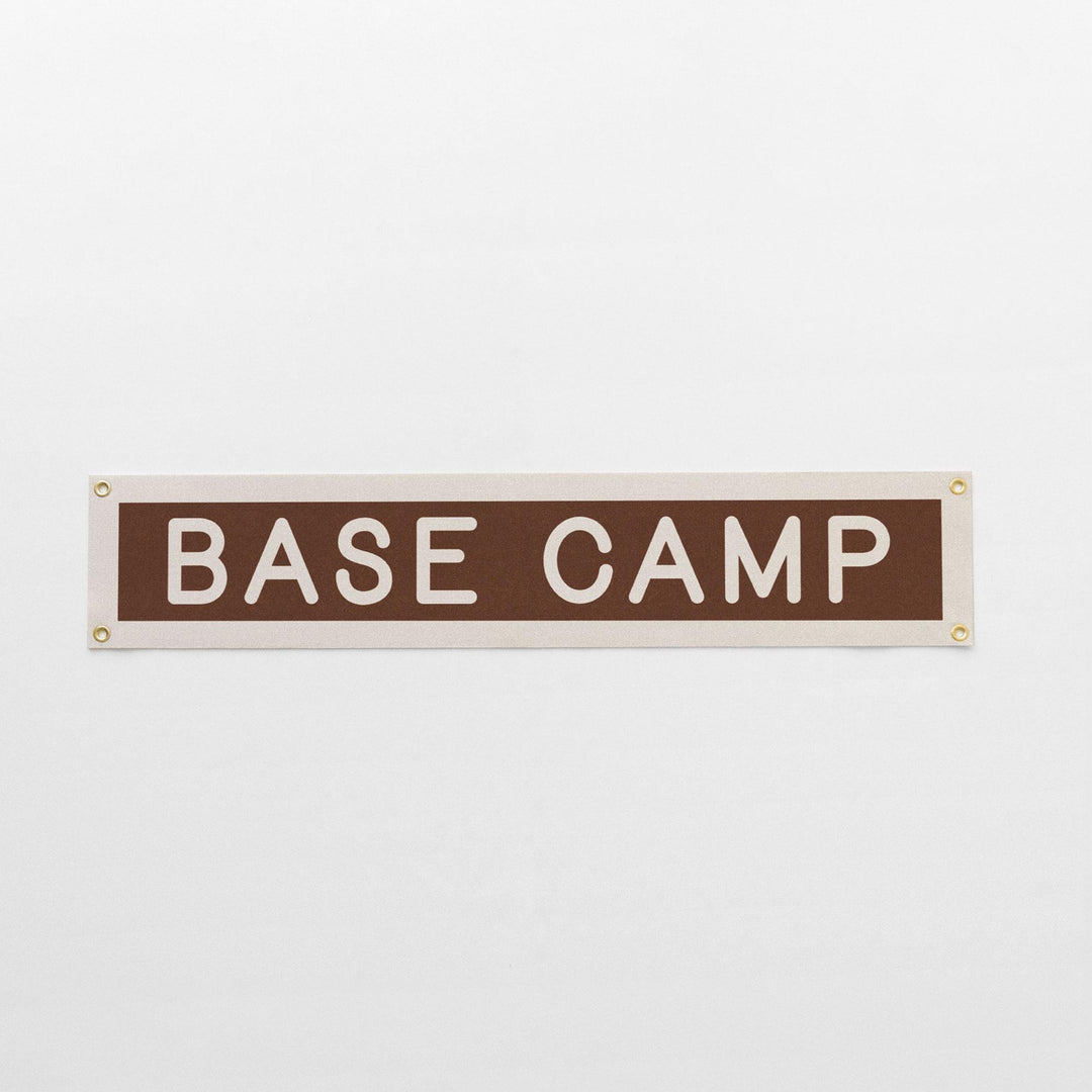 Base Camp Felt Banner