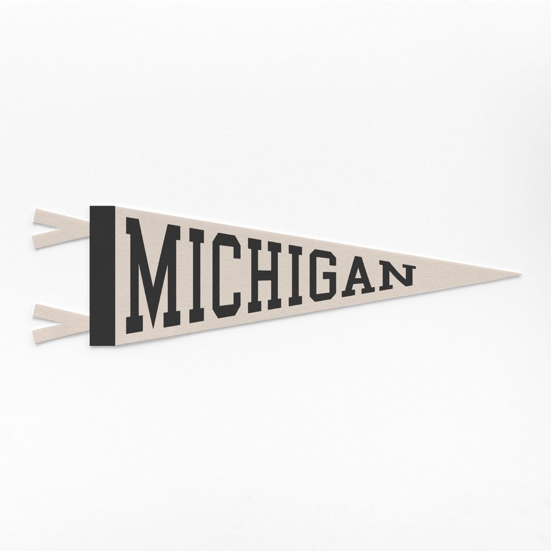 Michigan Varsity Felt Pennant