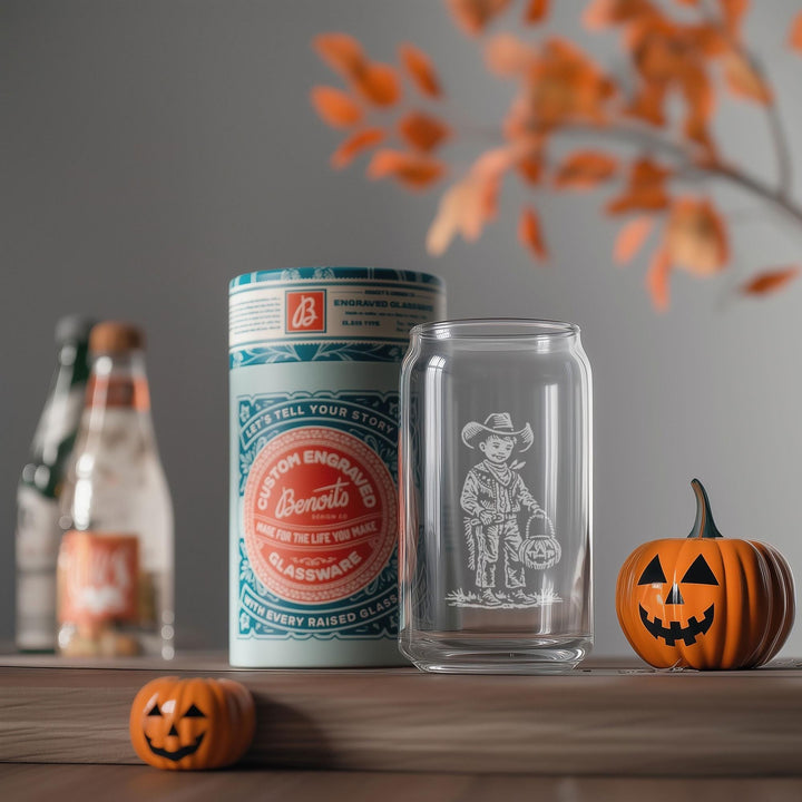 Trick or Treat Cowboy Glasses