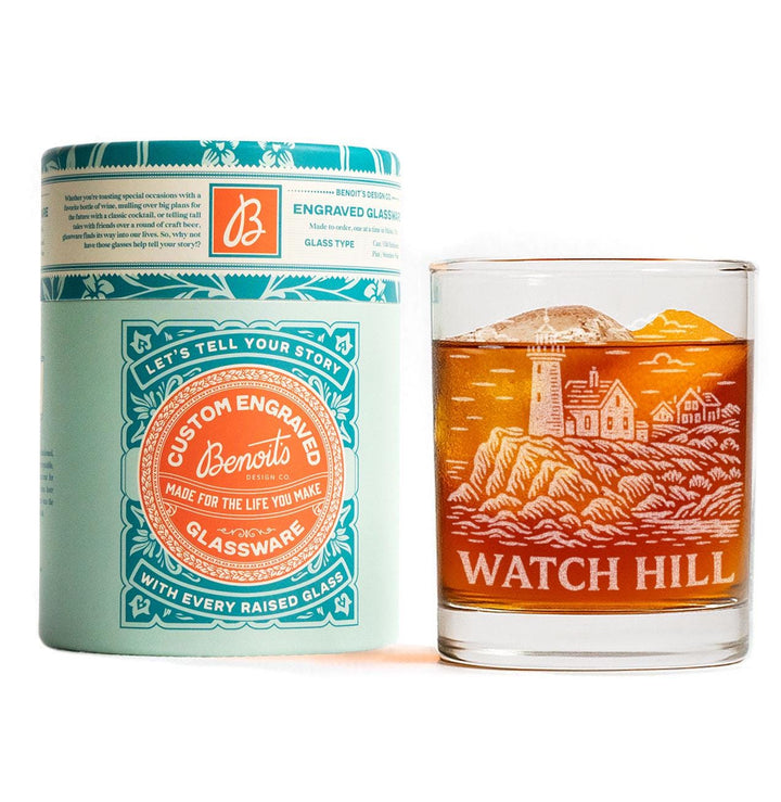 Watch Hill Rhode Island Glasses