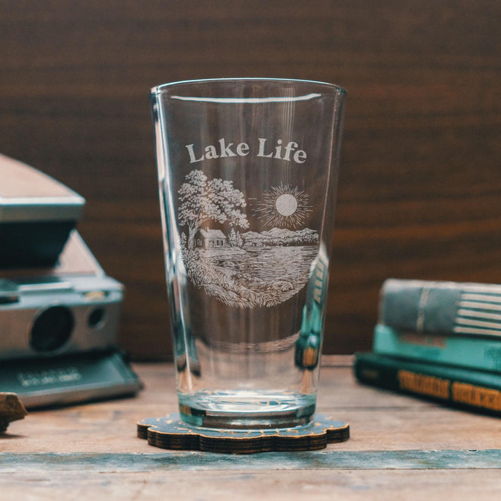 Custom Lake House Theme Glasses