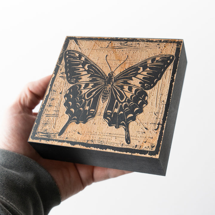 Butterfly Engraved Illustration