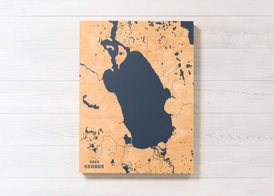 Lake George Florida Custom Lake Map