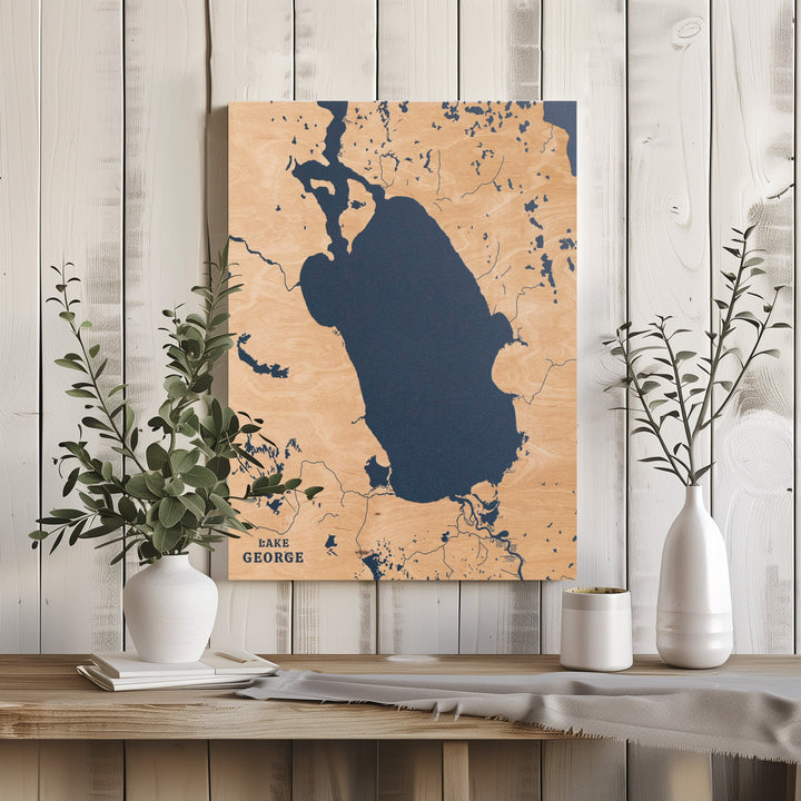 Lake George, Florida Lake Map
