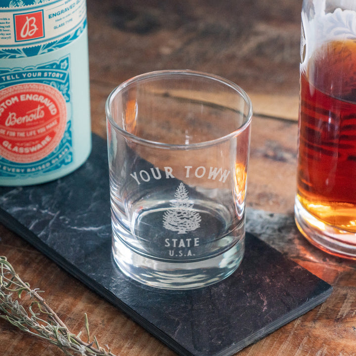 Alaska Custom Town Glasses