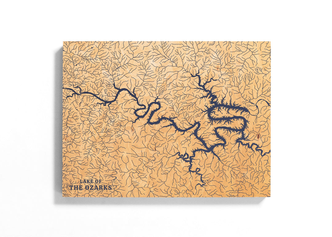 Lake of the Ozarks, Missouri Lake Map