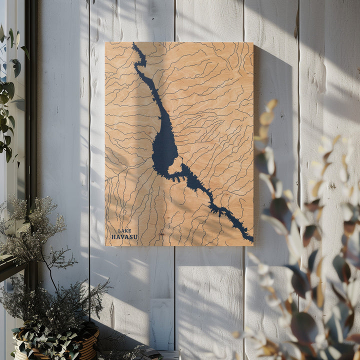 Lake Havasu, Arizona Lake Map