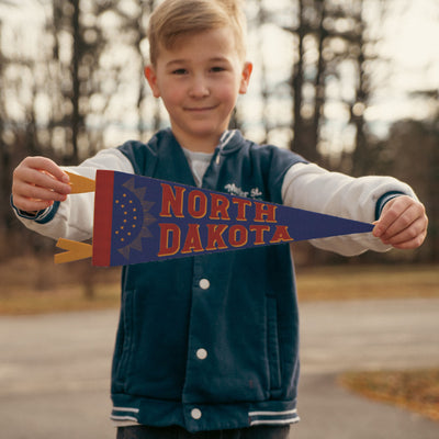 North Dakota Felt Pennant