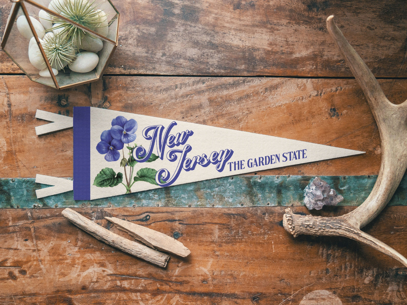 New Jersey Felt Pennant