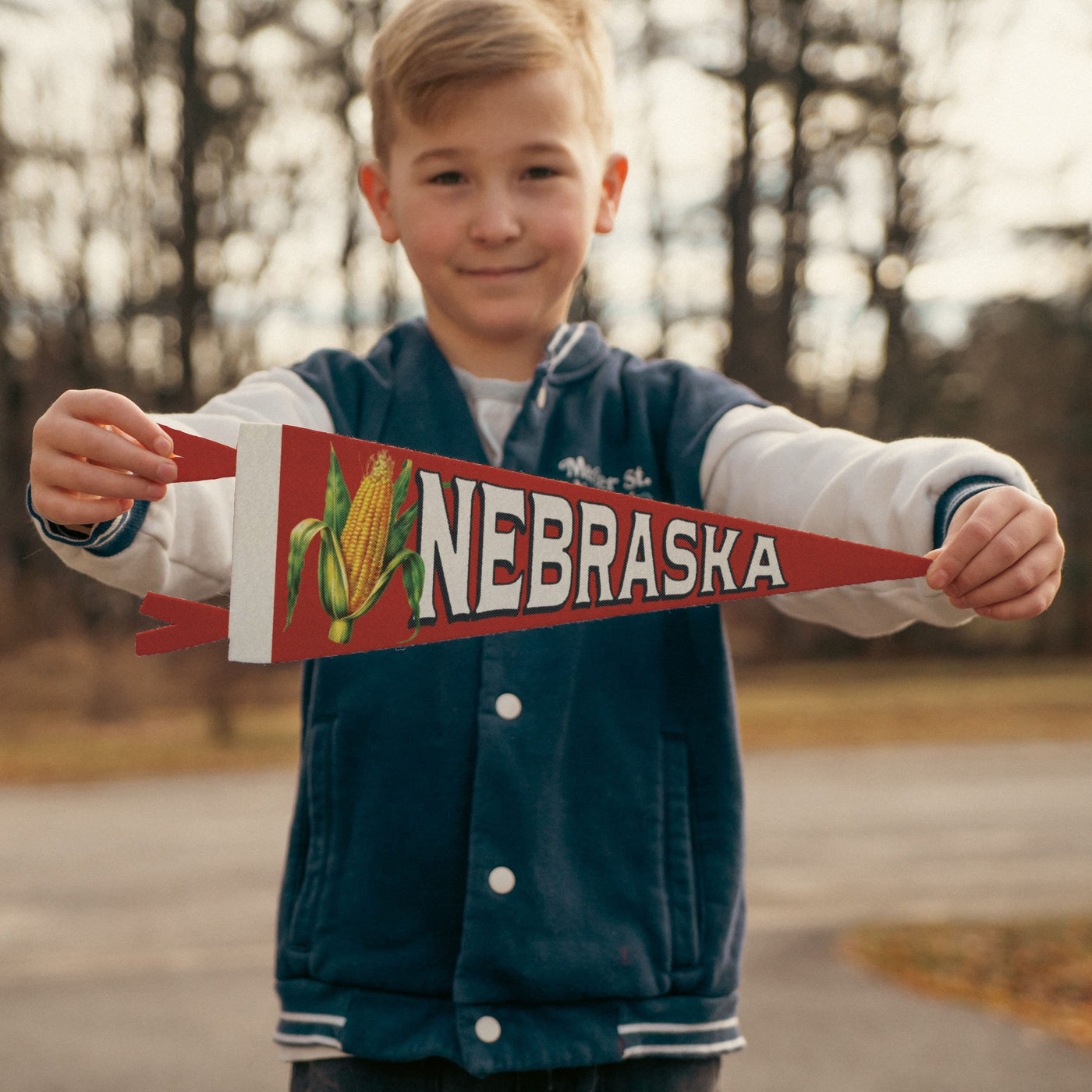 Nebraska Felt Pennant