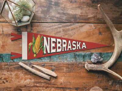 Nebraska Felt Pennant