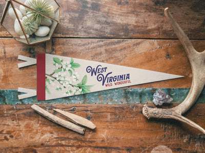 West Virginia Felt Pennant