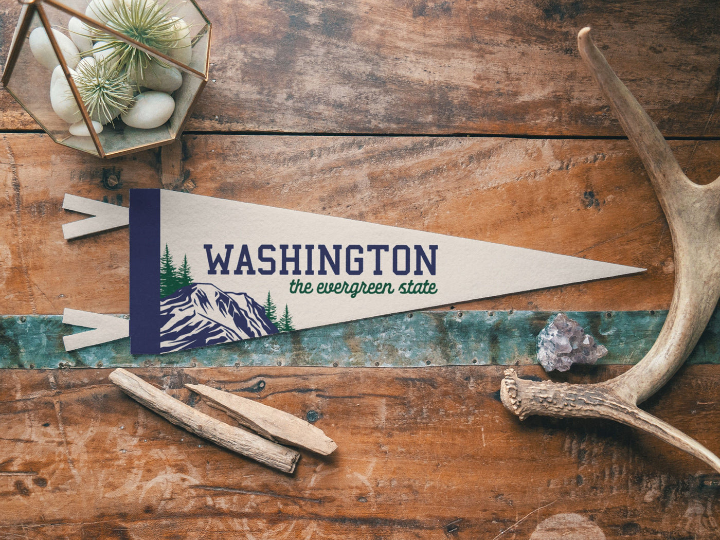 Washington State Felt Pennant